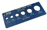 Flare Sizing Gauge