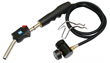 Swivel tube torch with hose