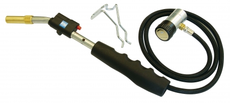 Swivel tube torch with hose